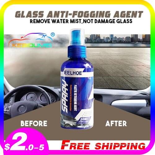 30ml/100ml Plastic Parts Retreading Agent Car Polish Wax Plastic Leather Retreading Agent Auto Interior Cleaner Car Cleaning