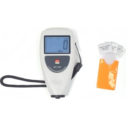 AC-110C Precise Coating Thickness Gauge Resolution 0.1 um quickly Measuring Range 0~50mil