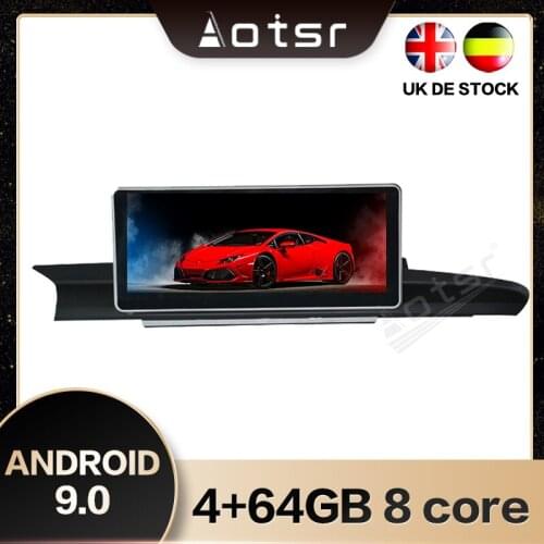 AOTSR 10.25 inch For Audi A6 2012-2016 4+64GB Android 9.0 Car GPS Navigation Radio Multimedia Player Radio WIFI fast boot