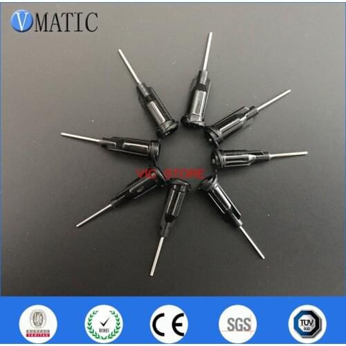 Free Shipping Best Seller 19G Black Color Glue Dispensing Needle Tips 1/2 Inch