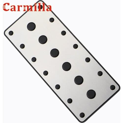 Carmilla Car Pedals for Toyota Land Cruiser Prado LC150 LC200 for Lexus LX570 Restfoot Pedal Cover Foot Rest Pedal Pads