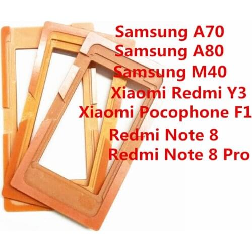 Glue LCD Alignment Mould Mold Holder For Samsung Galaxy A70 A80 M40 Redmi Y3 Pocophone F1 Redmi note 8 / Pro