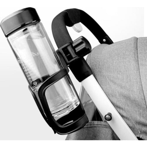 Baby Stroller Bike Bicycle Handlebar Water Bottle Cup Holder Mount Cage Bicycle Carriage Cart Accessory Plastic Bottle Cup Holde