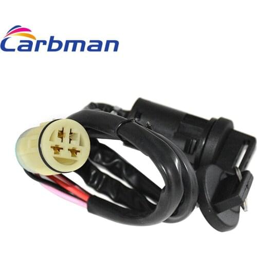 Carbman IGNITION KEY SWITCH FOR HONDA TRX350TE TRX 350TE RANCHER ES 2000 2001 2002 2003 2004 2005 2006 ATV SPARE PART