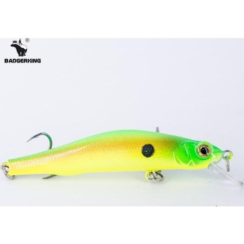 Mini fishing lure wobblers 9cm 8.8g slide weight inside ABS artificial fake hard bait fishing bait for river fishing minnow