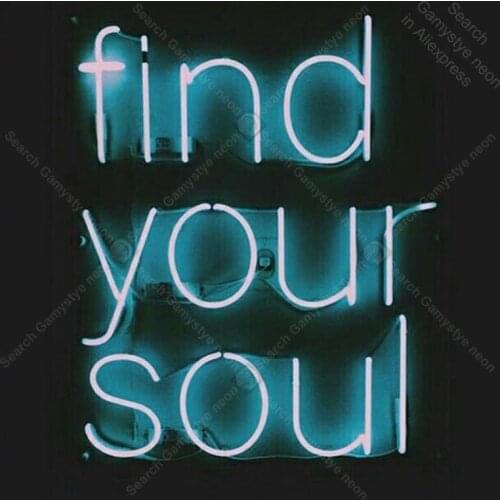 Neon Sign for Find your soul decor Love Display Decoracion Express Beer Neon Light up wall sign Neon Signs for bedRoom Letrero