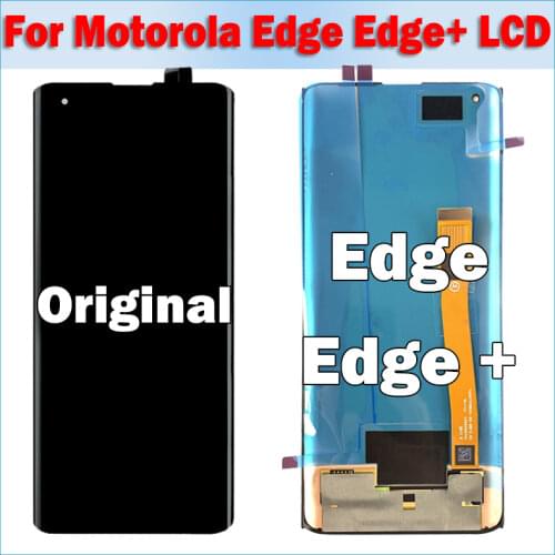 For Motorola Moto Edge+ LCD Display Touch Screen Digitizer For Moto Edge LCD Display XT2063-3 LCD Touch Panel