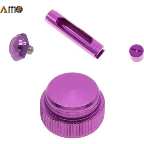 AMO DIY 19 ALPHAS CT SV Fishing Reel modified accessories Colorful twist cover trimming nut