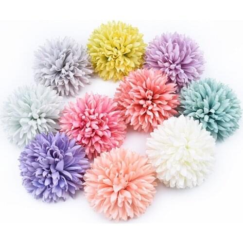 5pc Artificial Flowers Hydrangea Home Wedding Christmas Autum Silk Plastic Flower High Quality Fake Flower Party Room Decoration