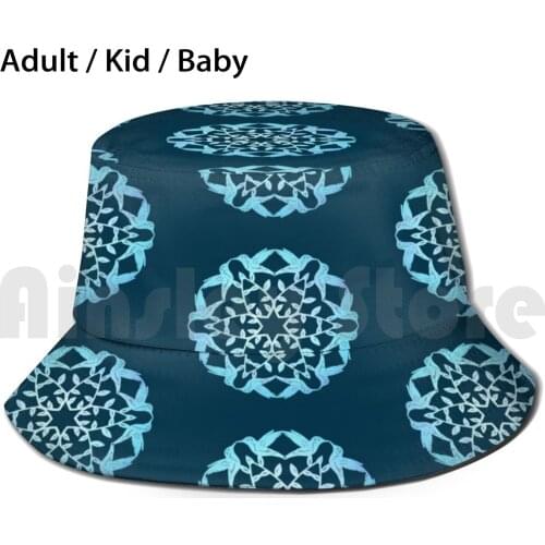 Hummingbird Snowflake - Paper Snowflake Design Sun Hat Foldable UV Protection Snowflake Paper Snowflake Winter