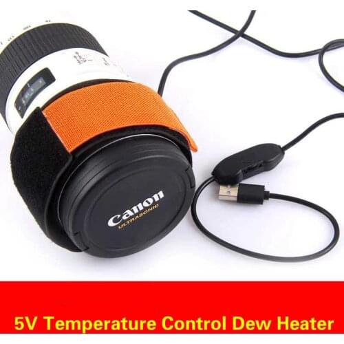 CSO Telescope Camera DSLR Lens 5V Dew Heater Strap Linear Temperature Control Dew Heater Devices 3 Types 25/30/40CM Can Choose