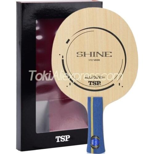 TSP SHINE Table Tennis Blade (Fish Scale KOTO, Allround+, Light Weight) ALL+ Original TSP Racket Ping Pong Bat Paddle