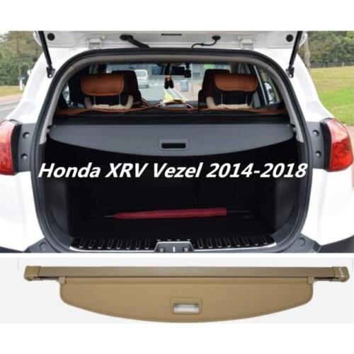 High quality Car Rear Trunk Security Shield Cargo Cover For 14-18 Honda XRV Vezel 2014 2015 2016 2017 2018