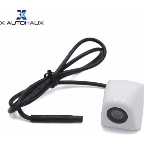 X AUTOHAUX 120 Degree Lens Angle Car CMD Rear View Reverse Backup Parking Camera White