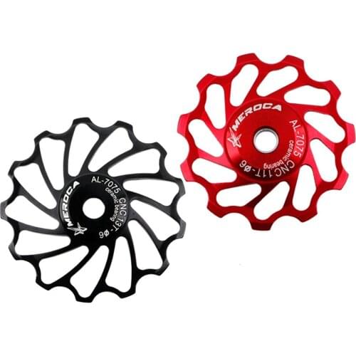 11T 13T Bicycle Rear Derailleur Pulley Ceramic Bearing Aluminum Jockey Wheel for 8/9/10/11 Speed MTB Mountain Road Bike