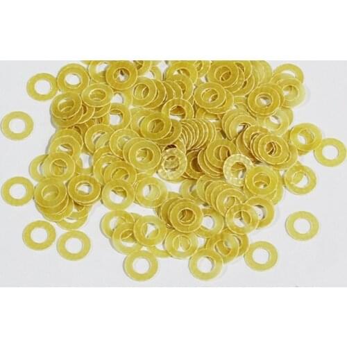 100pcs Epoxy fibre sheet gasket M2-2.8 high temperature washer Thickness 0.3/0.5mm