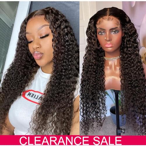 Laritaiya Hair Brazilian Straight Hair Lace Front Wigs 100% Human Hair Lace Wigs Straight Hair 4X4 Lace Closure Wig for Women