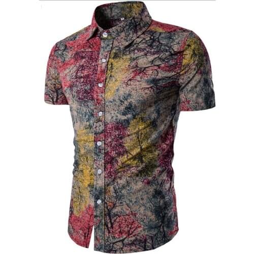 Acacia Person Mens Linen Shirts