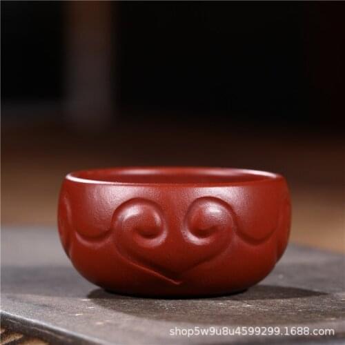 Masters cup sample tea cup cup dahongpao purple clay kung fu tea tea accessories wholesale and direct sales agent