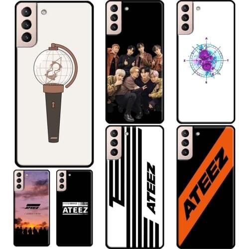 ATEEZ Soft Case For Samsung Galaxy S21 Ultra S20 FE S8 S9 S10 Note 10 Plus Note 20 Ultra Coque