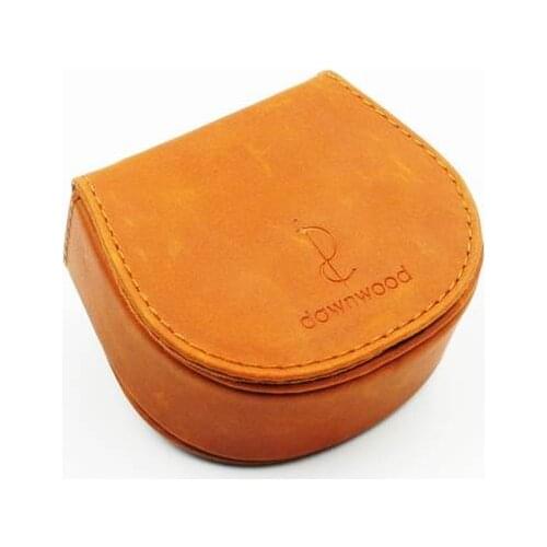 Dawnwood PU Leather Earphone Storage Protective Carry Case For HiFi Earbuds IEMs