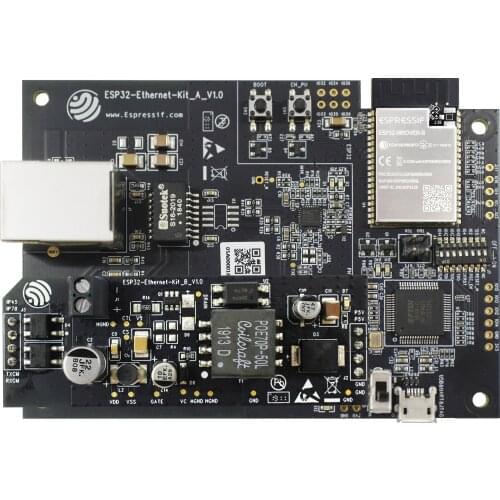ESP32-Ethernet-Kit (Ethernet to Wi-Fi Development Board)