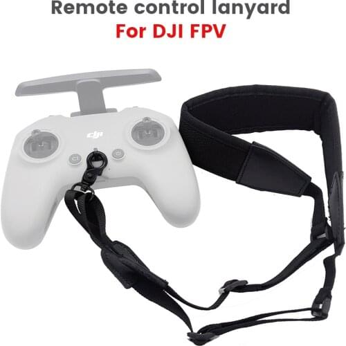 FPV Remote Controller Durable Comfortable Neck Strap Adjustable Lanyard Effortless Neck Sling for DJI FPV Drone Accessories