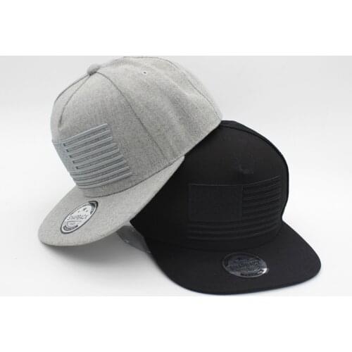 High quality 3D Flag Embroidery Snapback Cap for Men adjustable cotton hats Hip Hop Baseball Caps Ourdoor Cool Street dance hat