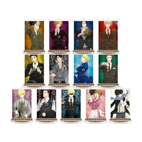 2021HOT MORIARTY THE PATRIOT Moriarty The Patriot Cartoon Acrylic Stand Cosplay Display Model Pendant Keychain Desktop Decor Toy