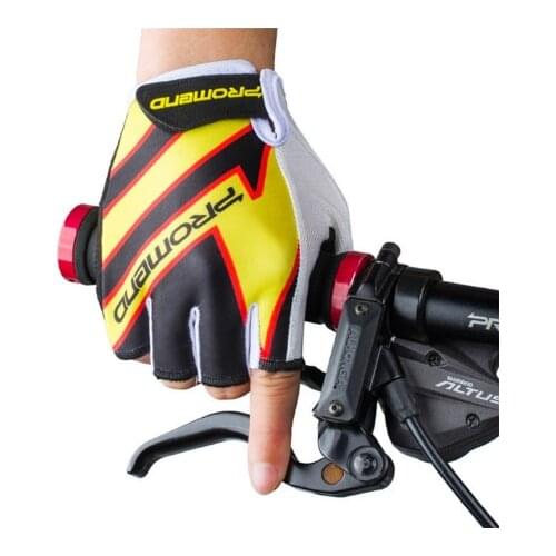 Men Bike Gloves Lycra Half-Finger Bicycle Gloves Anti-shock MTB Sports Cycling Glove Велосипедные перчатки Ciclismo Guantes