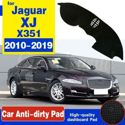 For Jaguar XJ 2010-2019 X351 Anti-Slip Mat Dashboard Cover Pad Sunshade Dashmat Carpet Accessories 2012 2013 2015 2016 2017 2018