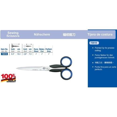 SCHMETS SCISSORS FOR industrial usu embroidrey scissors 70213 SEWING SCISSORS TAILORS SCISSORS MADE IN GERMANY