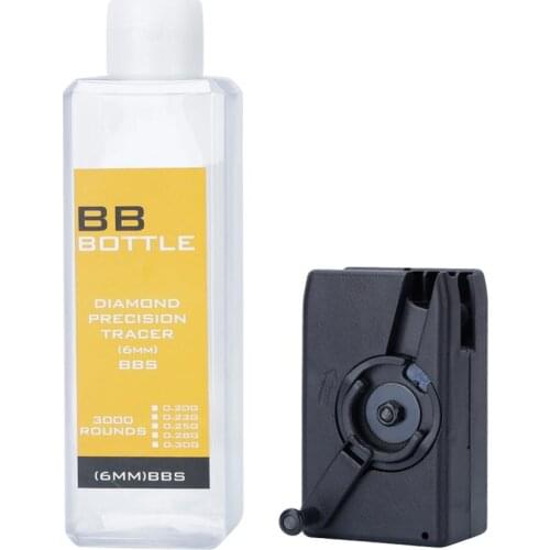 Large Capacity BB Converter 3000RD Rounds Hand Crank Storage Bottle Speedloader Airsoft M4 BB Speed Loader Paintball Accessories