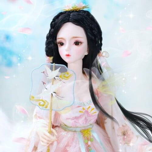 Dream Fairy Doll BJD 1/3 Ancient Chinese Style 62cm Ball Jointed Dolls Limited Collection Makeup BJD Dolls for Girls