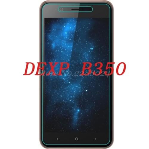 Smartphone 9H Tempered Glass for DEXP B350 5.0" Explosion-proof Protective Film Screen Protector cover phone
