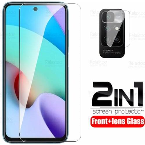 For Redmi 10 Glass Camera Tempered Glass For Xiaomi Redmi10 Readme Redme 10 Screen Protector Armor Cover Protective Phone Film