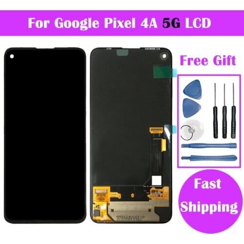 6.2" Original OLED For Google Pixel 4A 5G LCD Screen Display+Touch Panel Digitizer Screen For Google Pixel 4A LCD