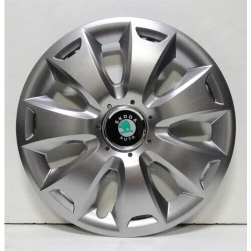 15 Inches Wheel Cover Skoda emblem + 4pcs Bundle is sent sjs63