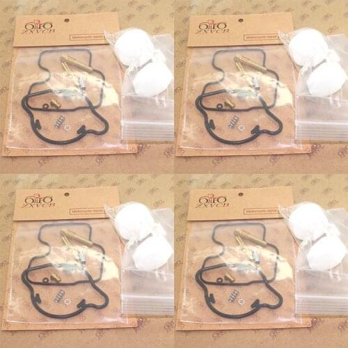 4set for CBR1000 F CBR1000F Hurricane 1993-1996 Motorcycle carburetor repair kit float