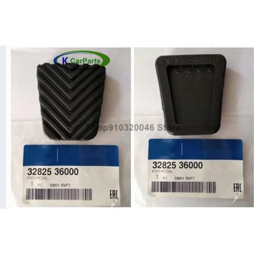 32825-36000 2pcs Fit for Brake Clutch Pedal Rubber Pad Cover For Hyundai IX35 Accent Sonata Santa Fe H100 For Kia Rio Optima
