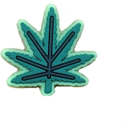 New Arrival 1Pcs Rainbow Flowers Leaf Balloon Shoe Accessories Shoe Charms Decoration Fit Croc Jibz Wristbands Kids Kids Gift