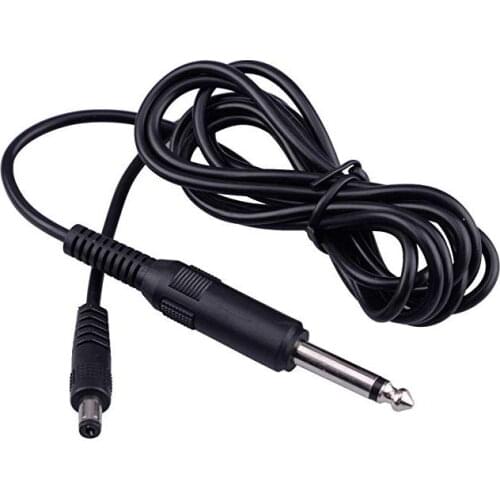 Power Supply Connection DC RCA Jack Cable Clip Cord for YILONG Pen Type Tattoo Machine Gun Liner Shader Pin Length