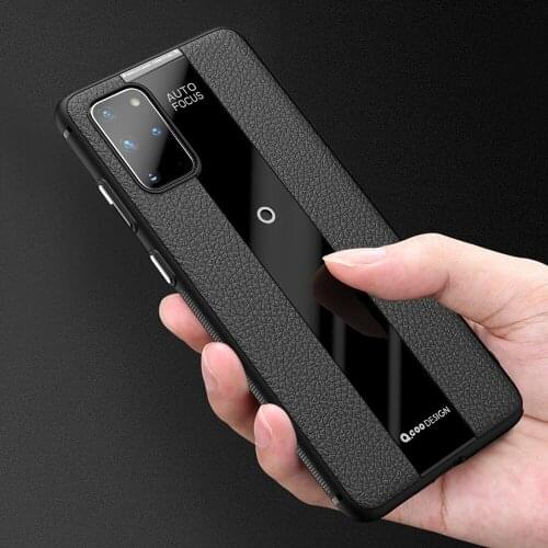 S20 Ultra Classic Shockproof luxury Phone Cover For Samsung Galaxy S20 Plus Frosted Texture Matte Protective Fundas For S20