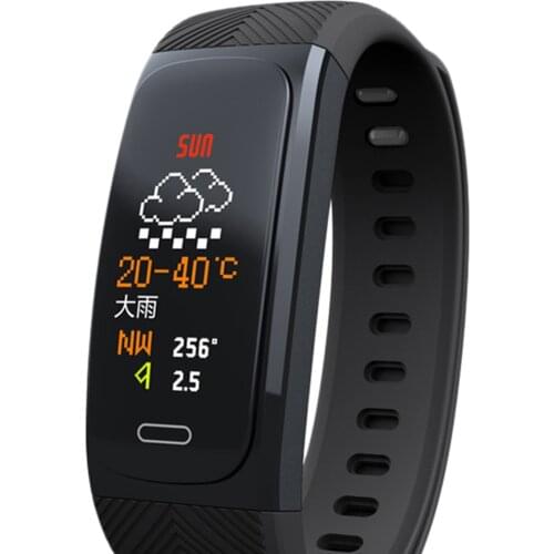 Sport Men Smart Wristband Pedometer LED Bracelet Fitness Tracker Barometer