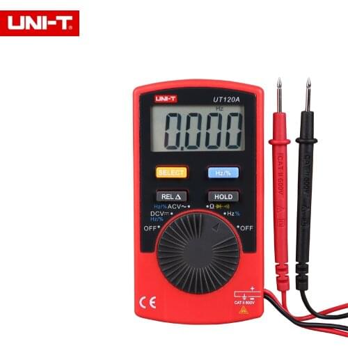 UNI-T UT120A 4000 Count Display Auto Range Continuity Buzzer Voltage Testing Tools