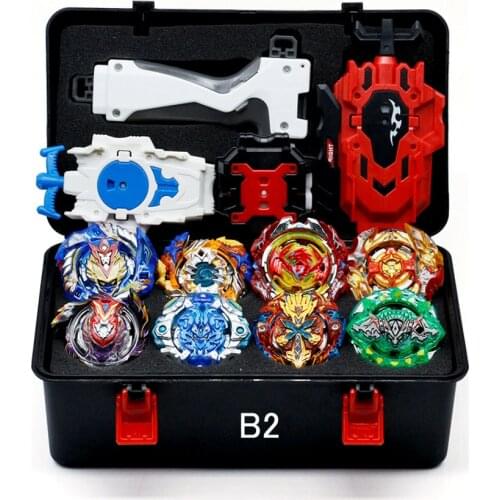 Tops Set Launchers Beyblade Toys Toupie Metal God Burst Top Bey Blade Blades Toy bay blade bables