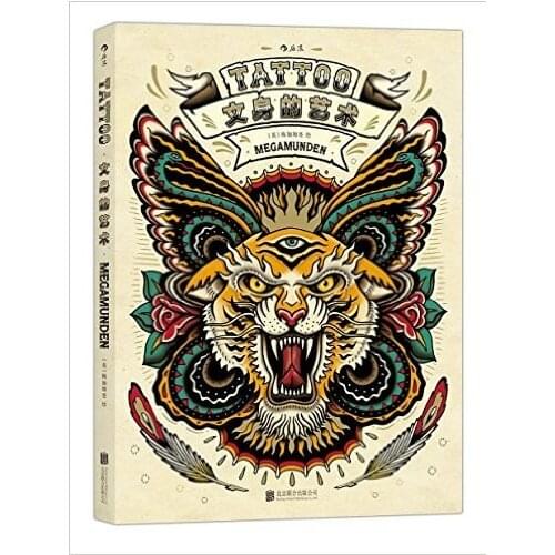 Adults Tattoo Coloring Book Color Pen pencil drawing book tattoo painting textbook Students Tutorial art book-AF