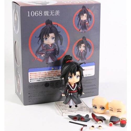 Wei WuXian 1068 Lan Wangji 1109 Action Figurine PVC Cute Toys Model Doll Brinquedos