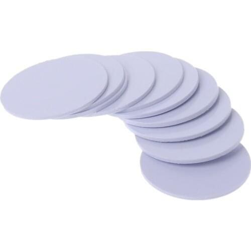 10pcs TK4100 EM4100 125KHz Proximity Keyfobs RFID tags Waterproof Coin Cards for Access Control Time Attendance (read-only)