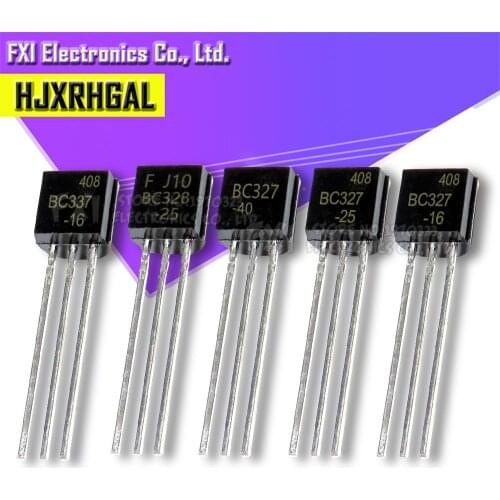 100pcs BC338-40 BC327-16 BC327-25 BC327-40 BC328-25 BC337-16 BC337-25 BC337-40 BC338-25 TO-92 new and original IC